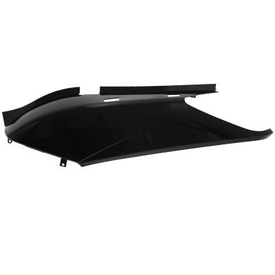 Coque arri&egrave;re P2R CARENAGE-COQUE AR MAXISCOOTER ADAPTABLE YAMAHA 125 XMAX 2006+2009 - MBK 125 SKYCRUISER 2006+2009 NOIR BRILLANT GAUCHE -P2R-
