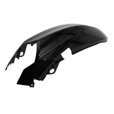 Coque arri&egrave;re P2R CARENAGE-COQUE AR SCOOT ADAPTABLE PEUGEOT 50 KISBEE 2T ET 4T TOUS MODELES (NOUVEAU 2018+ + ANCIEN MODELE 2010+2017) NOIR BRILLAN