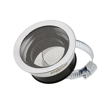 Cornet de carburateur Voca Racing FILTRE CARBU BELL MOUTH DIAM 48 mm CHROME