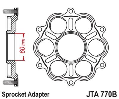 Couronne JT. Support de - 6 Silentbloc