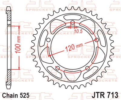 Couronne JT. acier standard - 524