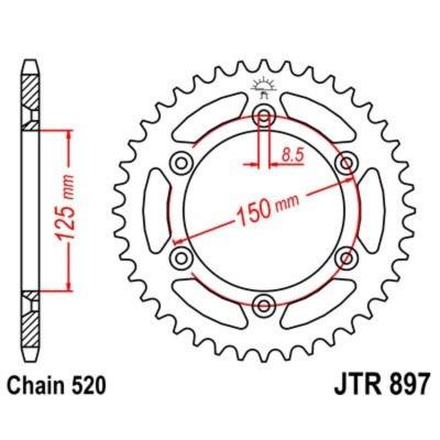 Couronne JT. zinc standard 897 - 520