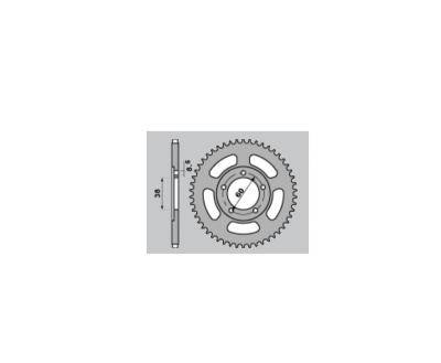 Couronne PBR acier C45 standard 4431 - 420