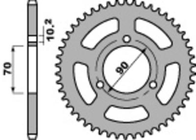 Couronne PBR acier standard 239 - 420
