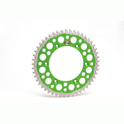 Couronne Renthal Twinring aluminium Ultra-Light anti-boue anodisé dur 1120 - 520