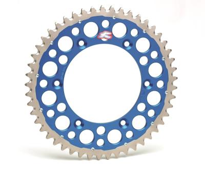 Couronne Renthal Twinring aluminium Ultra-Light anti-boue anodisé dur 1500 - 520