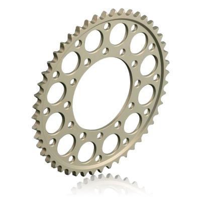 Couronne Renthal Ultra light Anodise Anti boue 49 dents