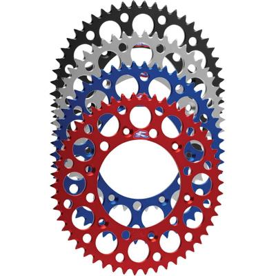Couronne Renthal Ultra light Anodise noir Anti boue 51 dents