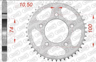 Couronne SuperProx 92224 - 45 - 45 dents