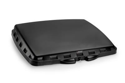 Couvercle Top case Puig Capot Coffre Mega Box Noire