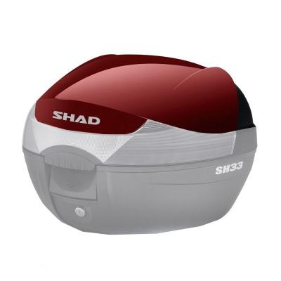 Couvercle Top case Shad ROUGE pour Top case SH 33