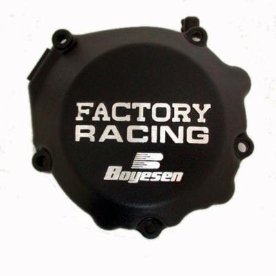 Couvercle de carter d'allumage Boyesen Factory Racing noir