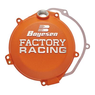 Couvercle de carter d'embrayage Boyesen Factory Racing orange