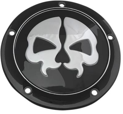 Couvercle de carter d'embrayage Drag Specialties Cache derby Split Skull