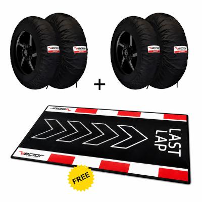 Couverture chauffante Vector Kit 2 jeux Pro - Track 120/190 tapis paddock Last Lap offert