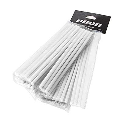 Couvre rayon Voca Racing SPOKES BLANC KIT AVANT ARRIERE