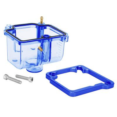 Cuvelage P2R CUVE TYPE PWK 19 &agrave; 30 mm TRANSPARENT BLEU INCLUS VIS REHAUSSEUR