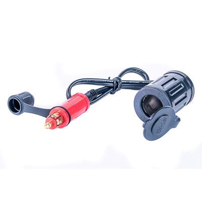 C&acirc;ble chargeur de batterie Tecmate O-16 DIN FEMELLE ALUME CIGARE