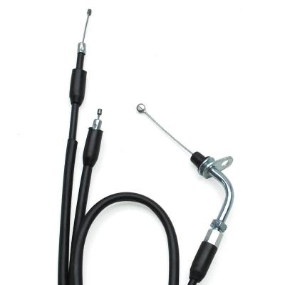 C&acirc;ble de gaz P2R TRANSMISSION GAZ 50 A BOITE ADAPTABLE MBK 50 X-POWER-YAMAHA 50 TZR -P2R-