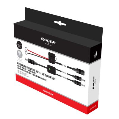 Câble pour vêtement chauffant Racer BATTERIE PLUG