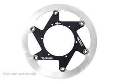 Disque de frein Rond Beringer Aeronal flottant - noir
