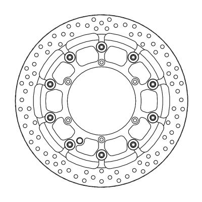 Disque de frein Rond Moto Master Racing