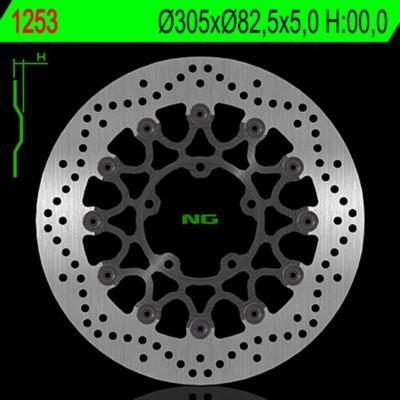 Disque de frein Rond NG flottant