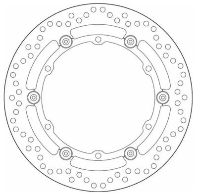 Disque de frein Rond SBS 5358