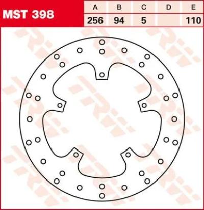 Disque de frein Rond Trw 17110825