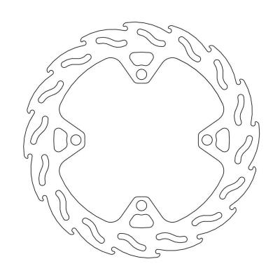 Disque de frein Wave Moto Master arri&egrave;re MM Flame Fixe