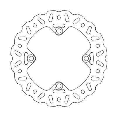 Disque de frein Wave Moto Master arri&egrave;re MM Nitro