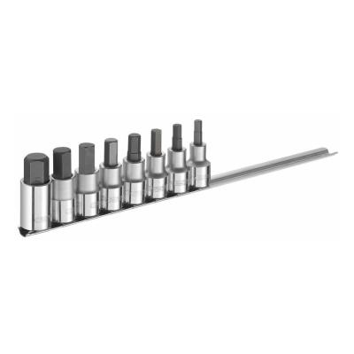 Douille Expert Jeu de 8 douilles de tournevis 6 pans 6 à 17 MM