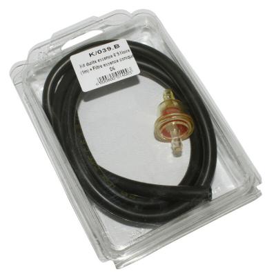Durite d'essence P2R KIT 6x9 FILTRE CONIQUE D6 1M