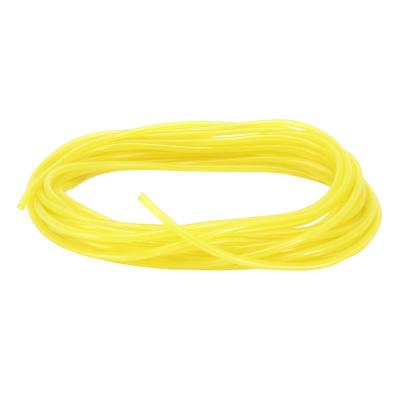 Durite d'essence P2R PVC SOUPLE 3x6 JAUNE TRANSPARENT ROULEAU 10M HUILE HYDROCARBURES - FABRICATION FRANCAISE