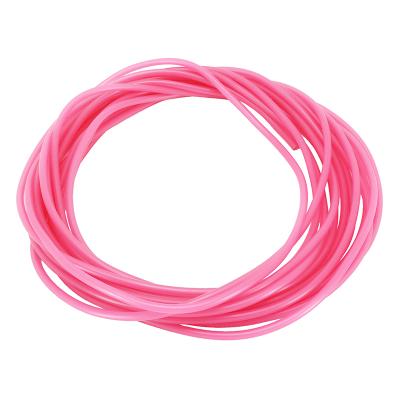 Durite d'essence P2R PVC SOUPLE 3x6 ROSE TRANSPARENT ROULEAU 10M HYDROCARBURES HUILES - FABRICATION FRANCAISE