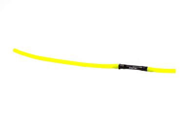 Durite mise &agrave; air RFX Tube de ventilation Race - Long tuyau avec valve 1 voie (Jaune) 5 pcs
