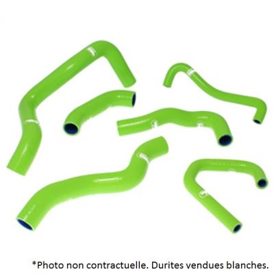Durites de radiateur blanches Samco ZX-6R (09-15), ZX-636R (13-16)