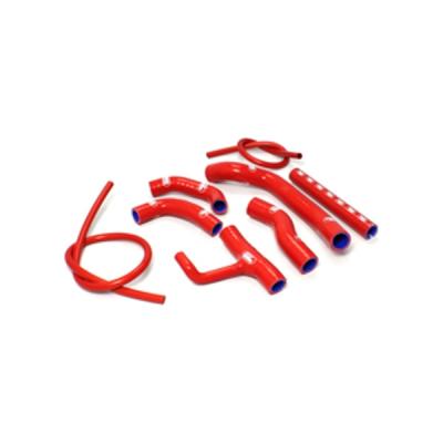 Durites de radiateur rouges Samco 821 Hypermotard / Hyperstrada (13-15)