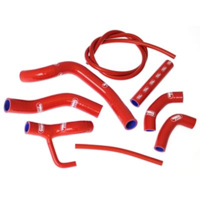 Durites de radiateur rouges Samco Multistrada 1200 / S (2010-2014)