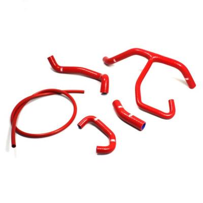 Durites de radiateur rouges Samco Street Triple 675 / R / RX (2013-2016)