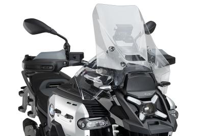 D&eacute;flecteur moto Puig Frontale Extended Transparent