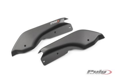 D&eacute;flecteur moto Puig enjoliveurs Noir mat