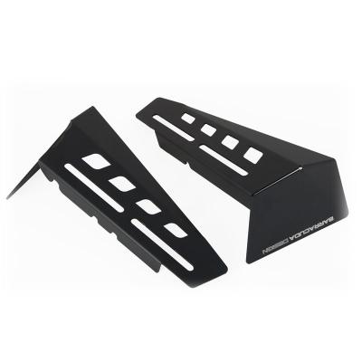 Ecope de radiateur Barracuda En Aluminium noir