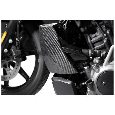 Ecope de radiateur Zard COUVRE EN FIBRE CARBONE COUVERCLE BOUCHON ALUM