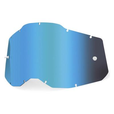 Ecran de masque ACCURI 2/STRATA 2 KID mirror bleu 100