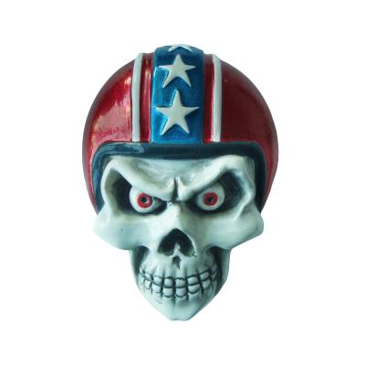 Embl&egrave;me Lethal Threat 3D SKULL HELMET ROUGE