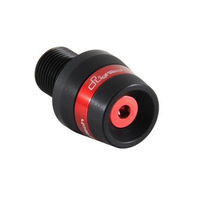 Embouts de guidon LighTech Noir/Rouge HONDA