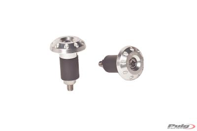 Embouts de guidon Puig Race Argent