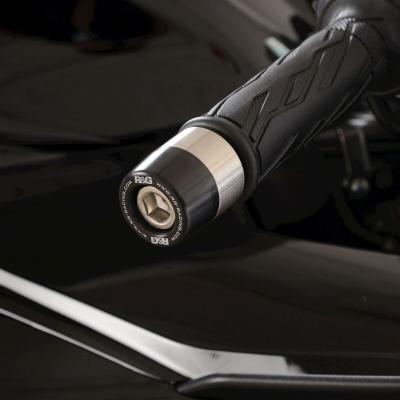 Embouts de guidon R&G Racing Noir