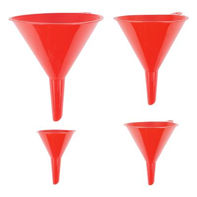 Entonnoir P2R ENTONNOIR EN POLYETHYLENE ORANGE DIAMETRE 50 - 75 100 - 120 mm JEU 4